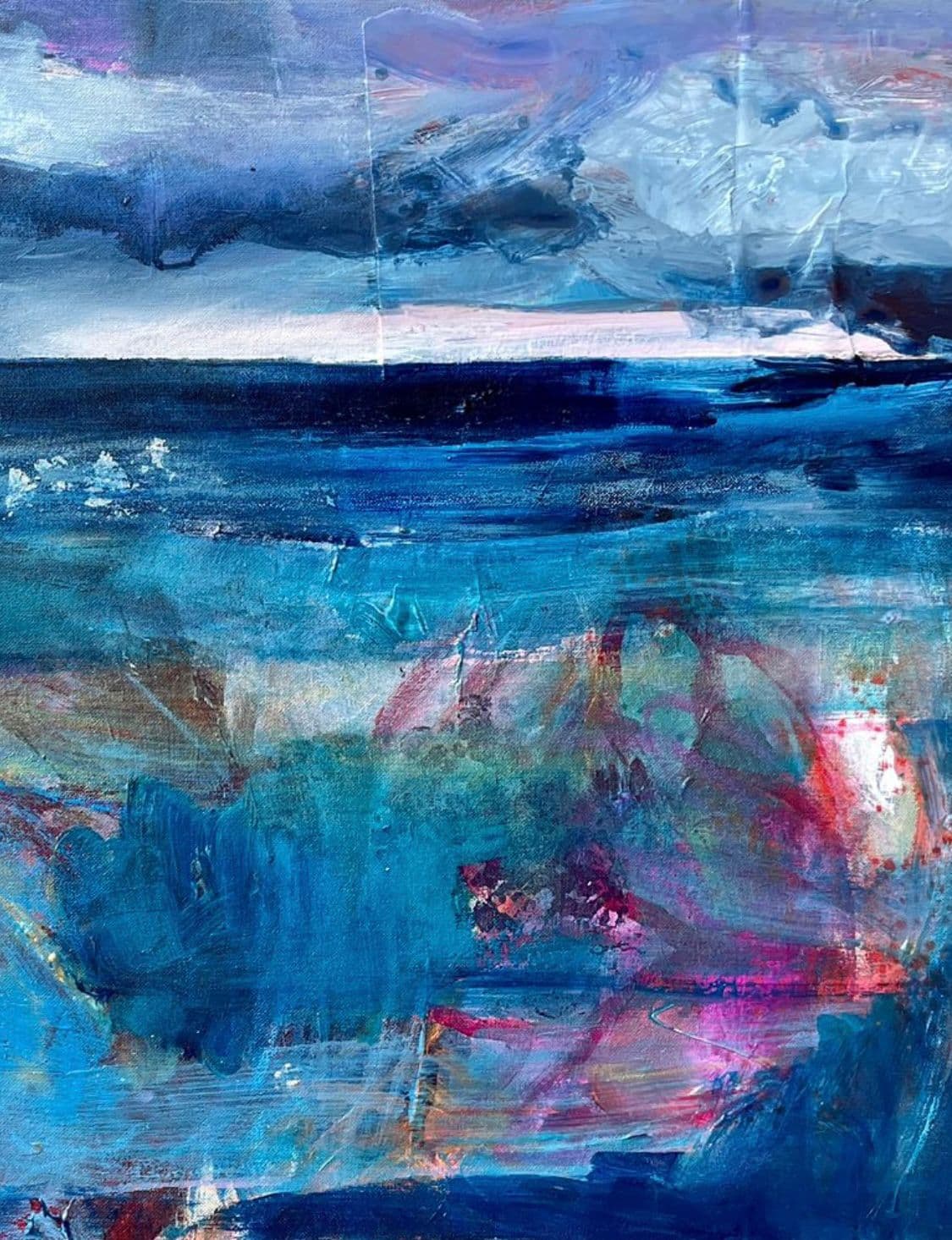 En medio del mar, detalle