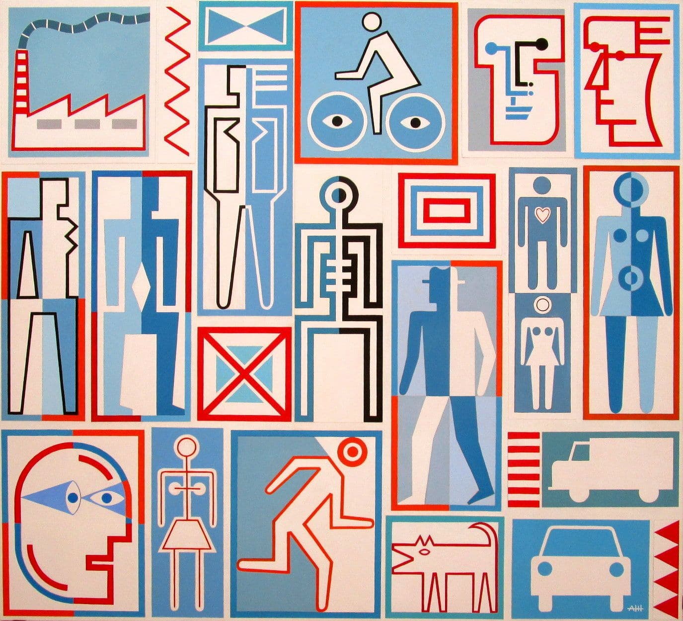 Urban blue, de Ángel Hernández